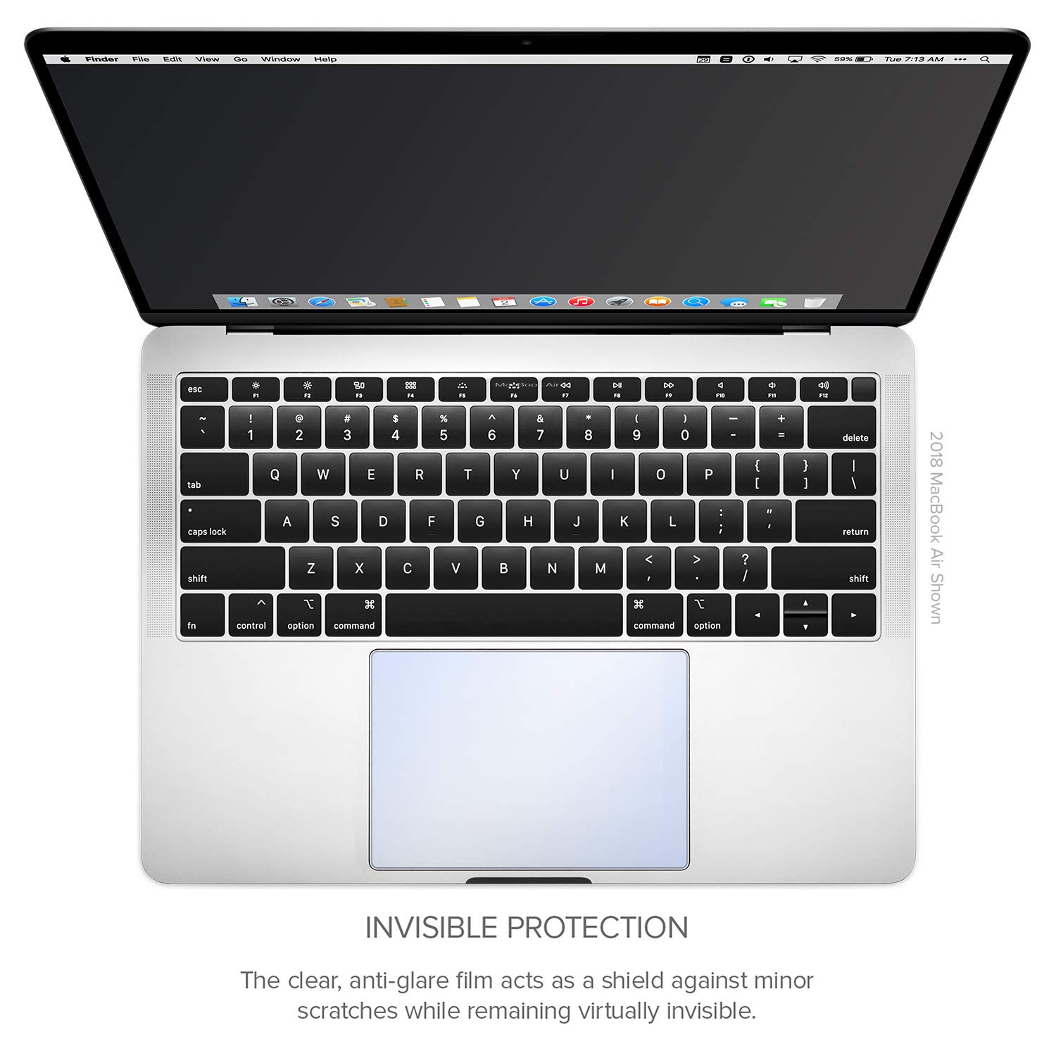 Amazon.com: UPPERCASE GhostCover Touch Premium Touch Bar and